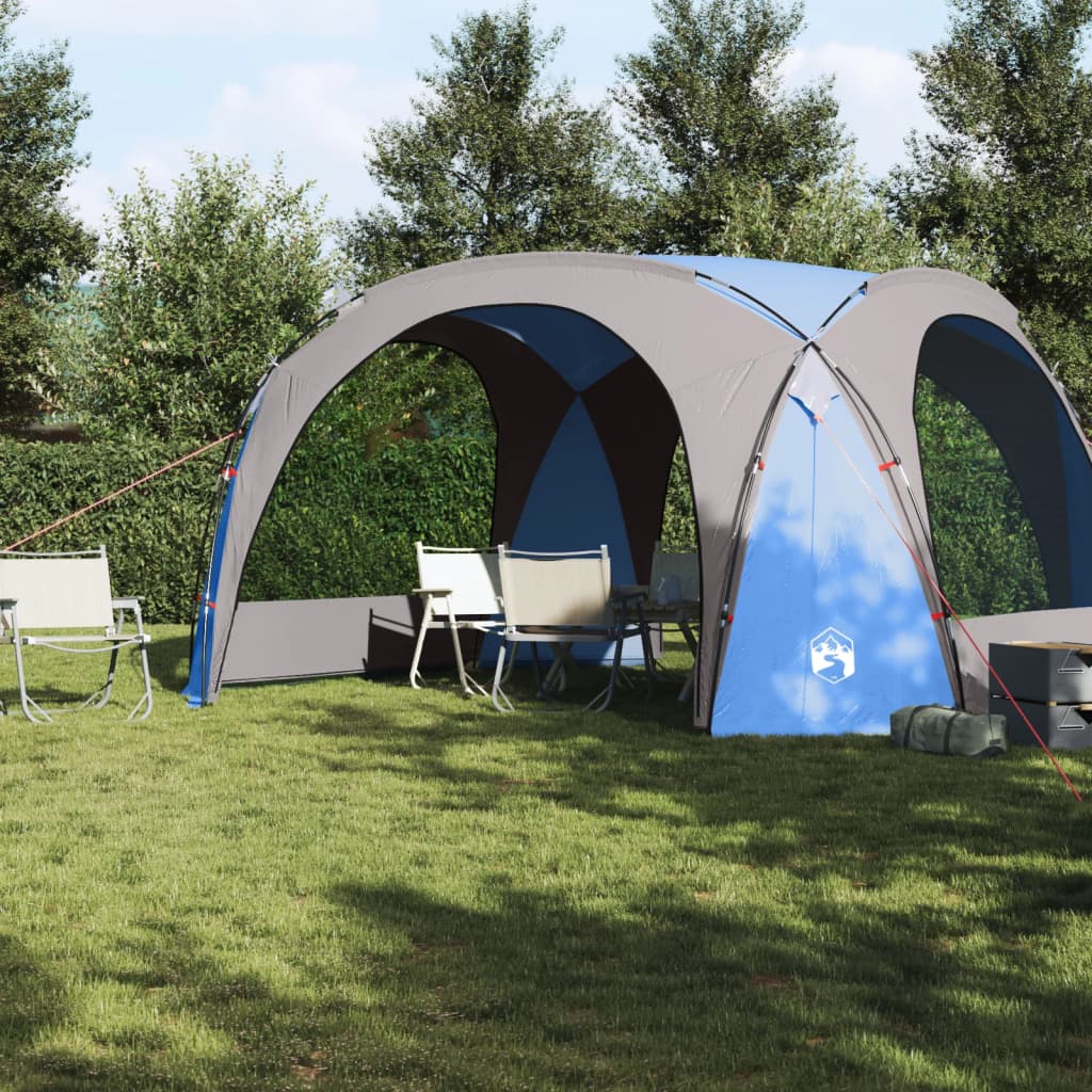 vidaXL Party Tent Blue Waterproof