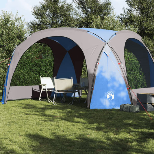 vidaXL Party Tent Blue Waterproof