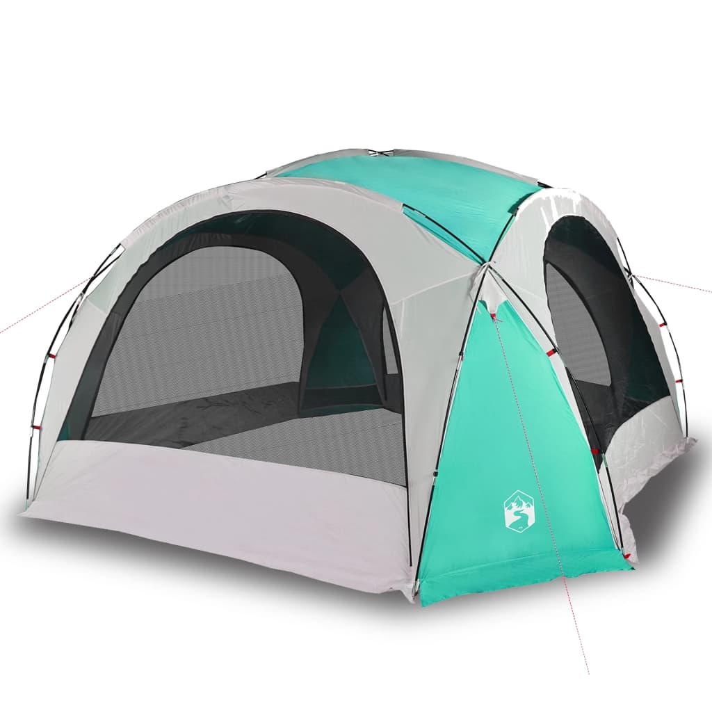 vidaXL Party Tent Green Waterproof