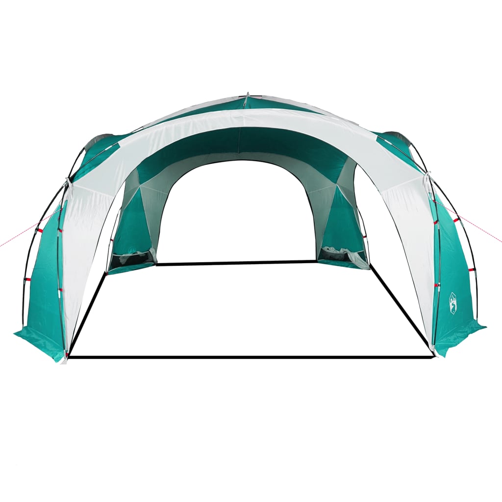 vidaXL Party Tent Green Waterproof