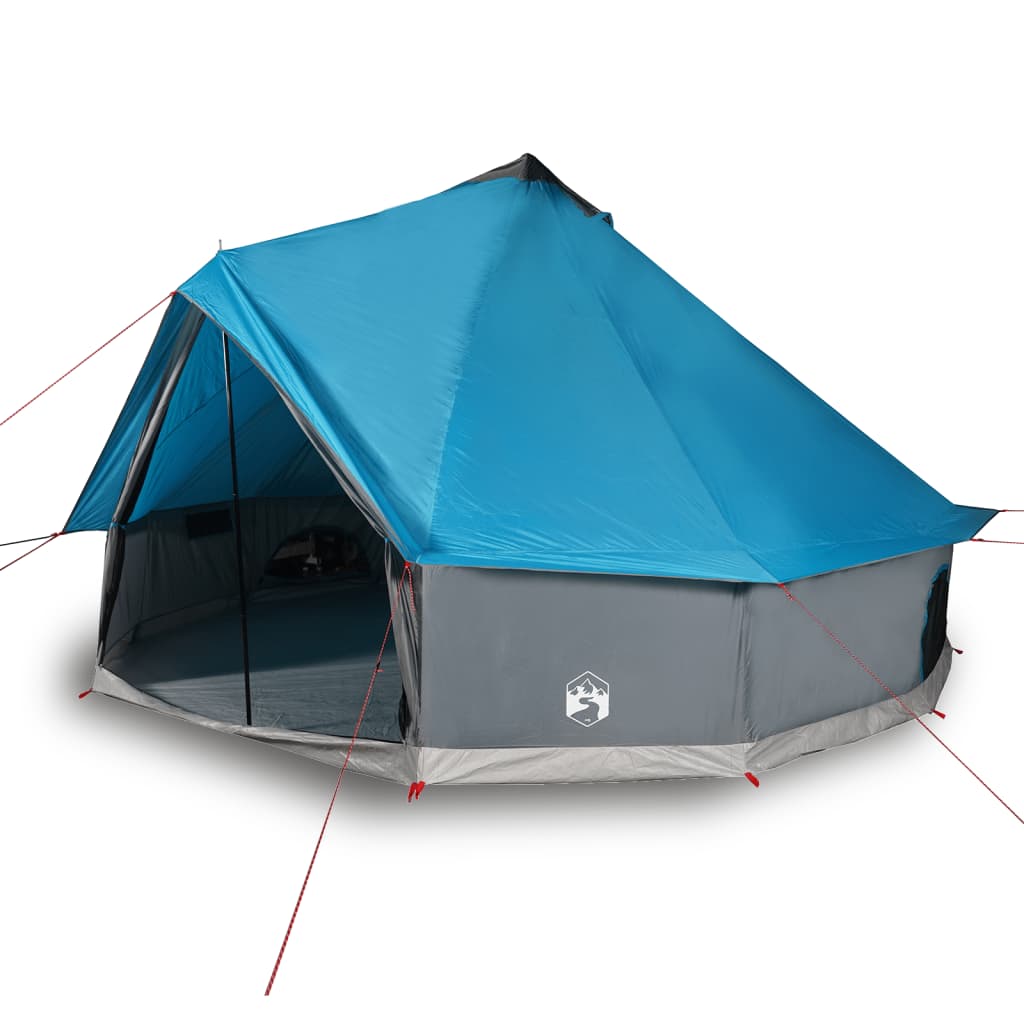 vidaXL Family Tent Tipi 8-Person Blue Waterproof