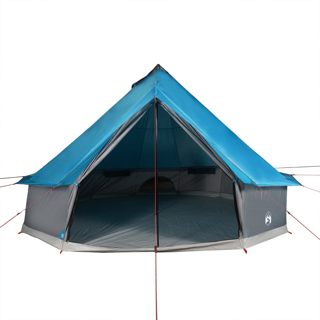 vidaXL Family Tent Tipi 8-Person Blue Waterproof