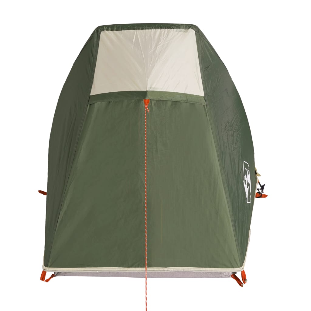 vidaXL Camping Tent Tunnel 1-Person Green Waterproof