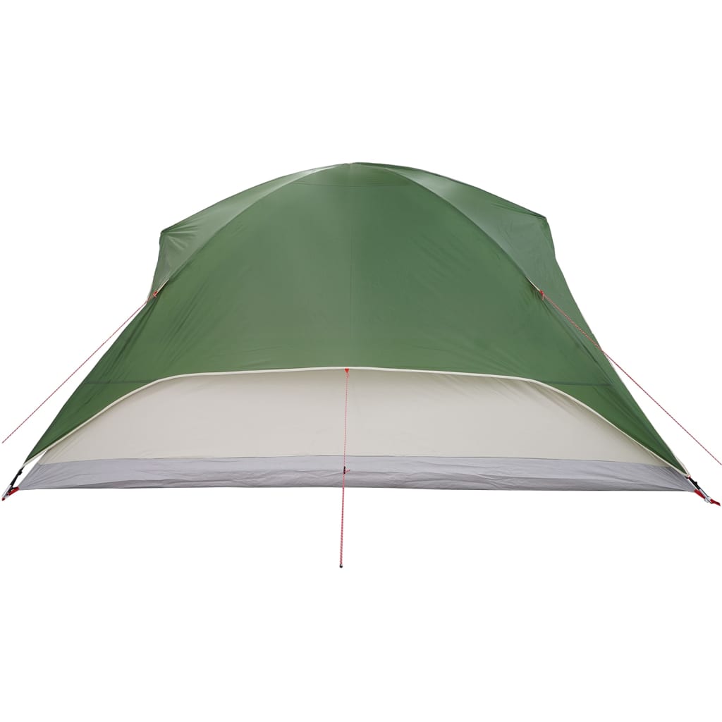 vidaXL Family Tent Cabin 6-Person Green Waterproof