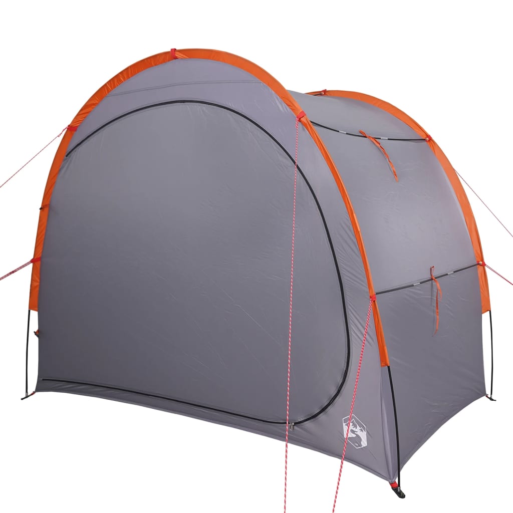 vidaXL Storage Tent Grey and Orange Waterproof