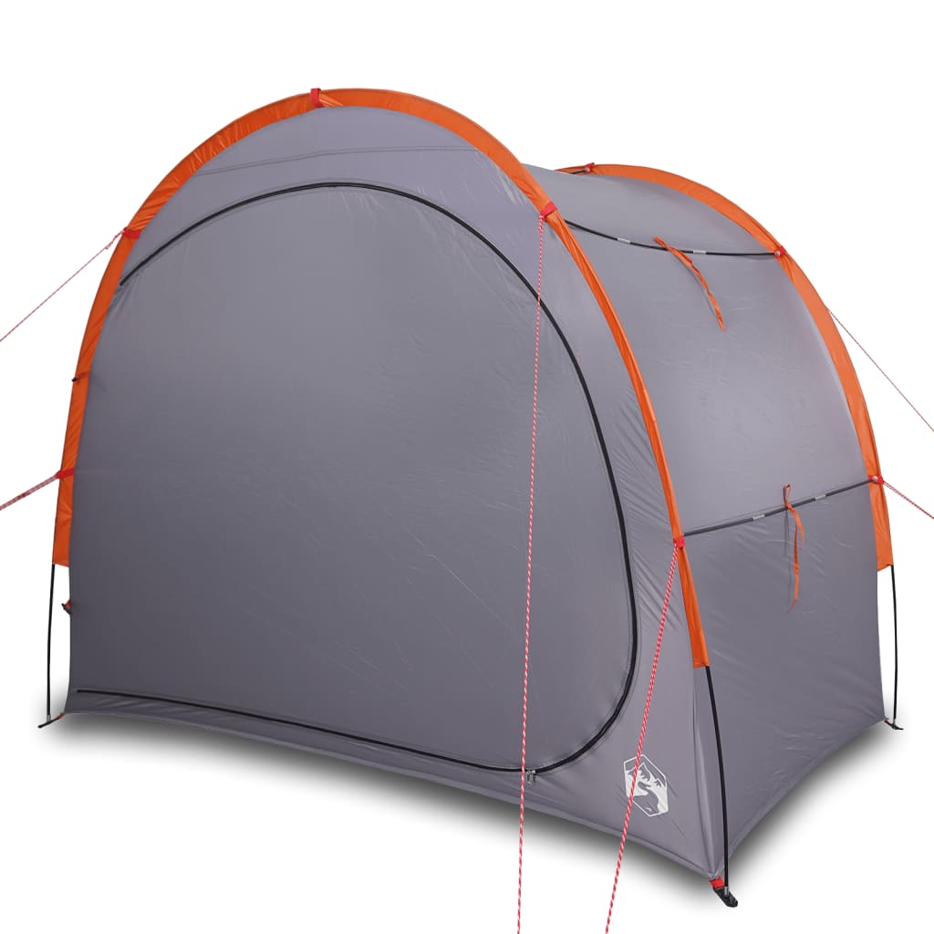 vidaXL Storage Tent Grey and Orange Waterproof