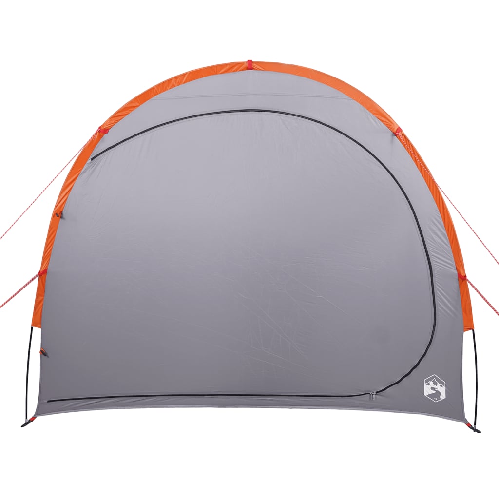 vidaXL Storage Tent Grey and Orange Waterproof