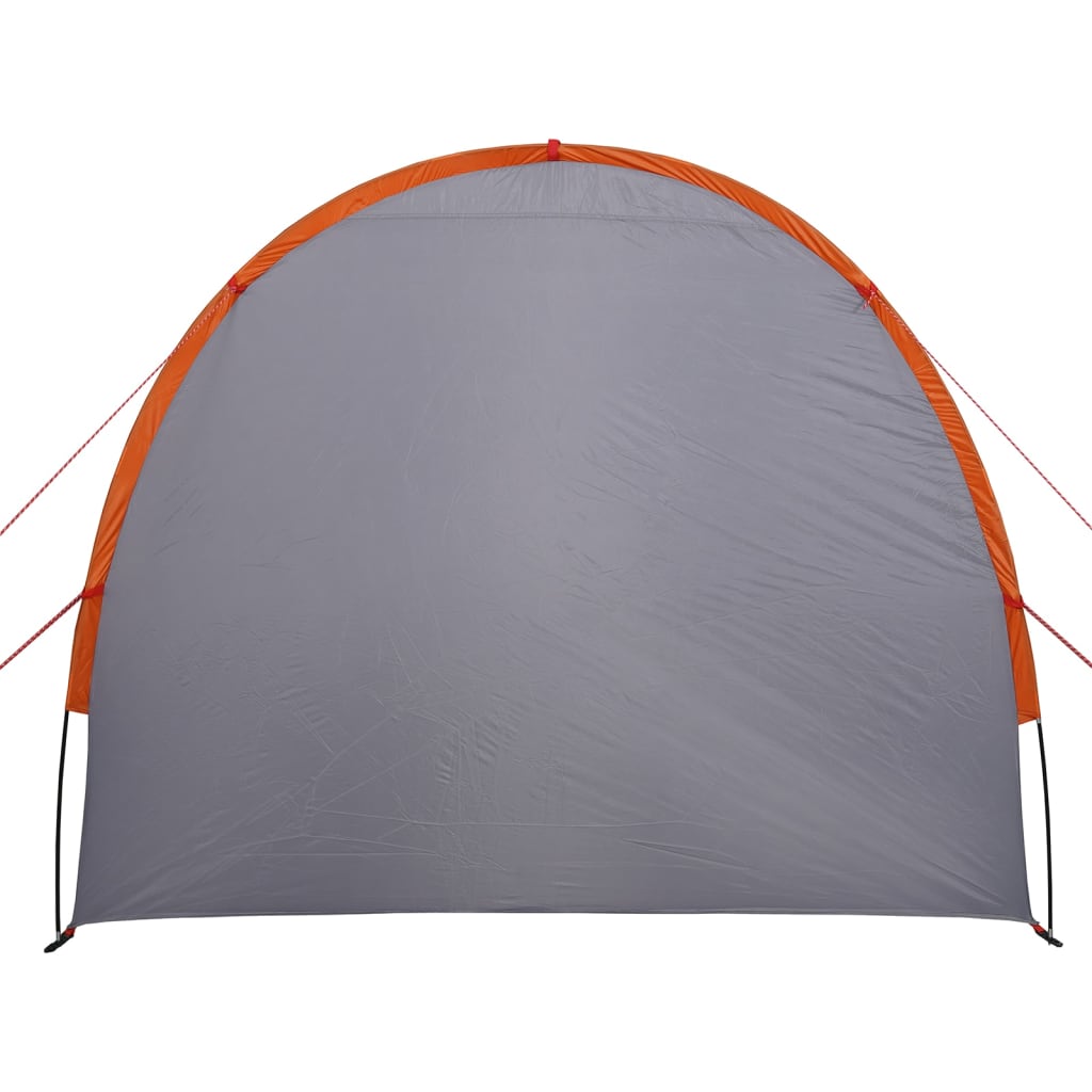 vidaXL Storage Tent Grey and Orange Waterproof