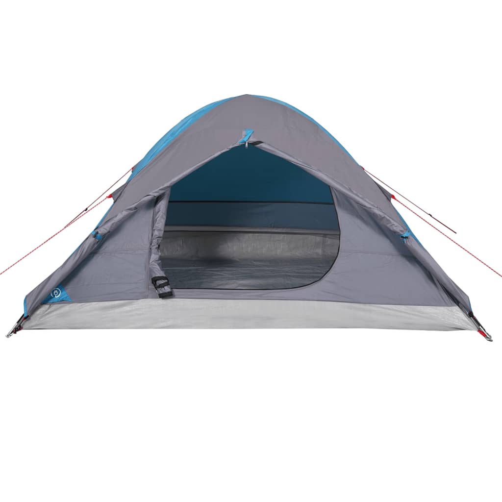 vidaXL Camping Tent Dome 2-Person Blue Waterproof