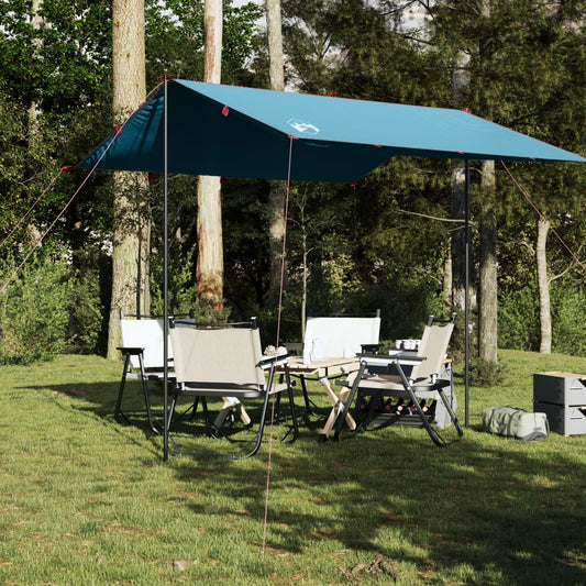 vidaXL Camping Tarp Blue 300x294 cm Waterproof