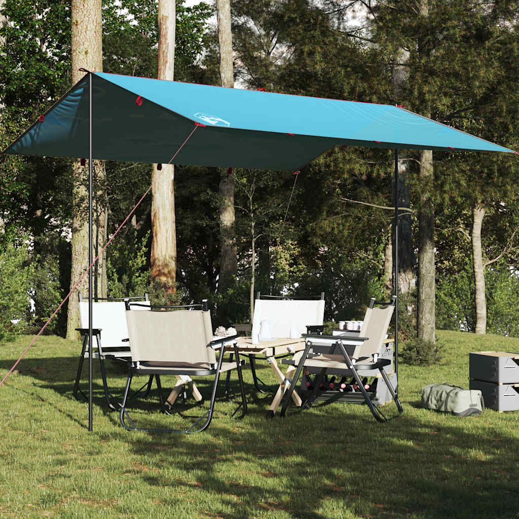 vidaXL Camping Tarp Blue 360x294 cm Waterproof