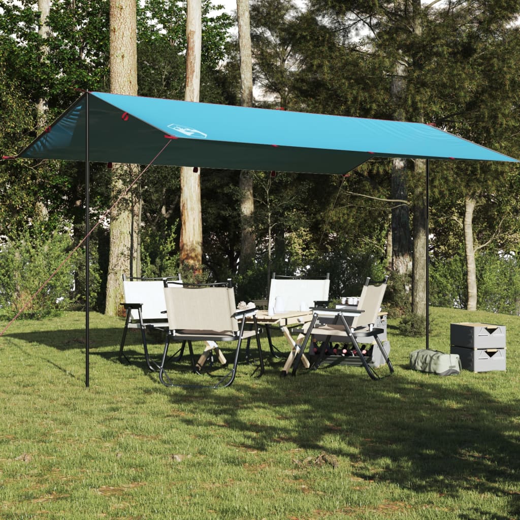 vidaXL Camping Tarp Blue 500x294 cm Waterproof