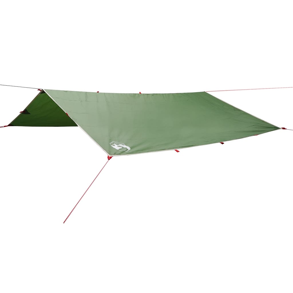 vidaXL Camping Tarp Green 500x294 cm Waterproof