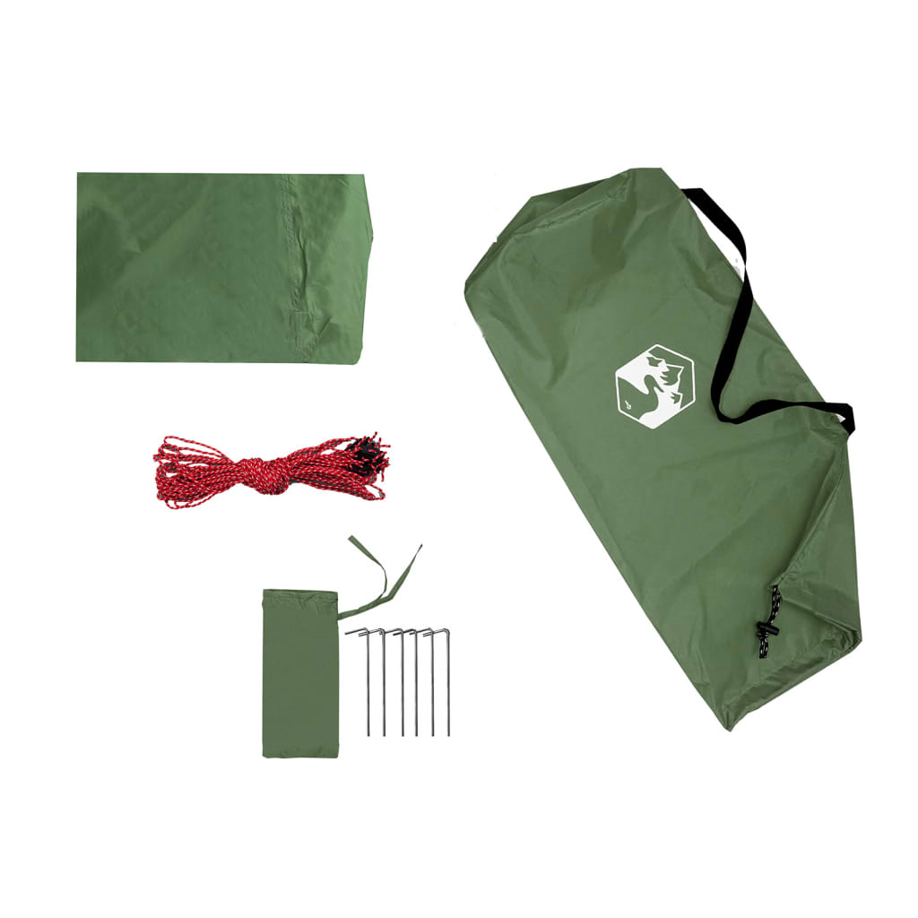 vidaXL Camping Tarp Green 500x294 cm Waterproof