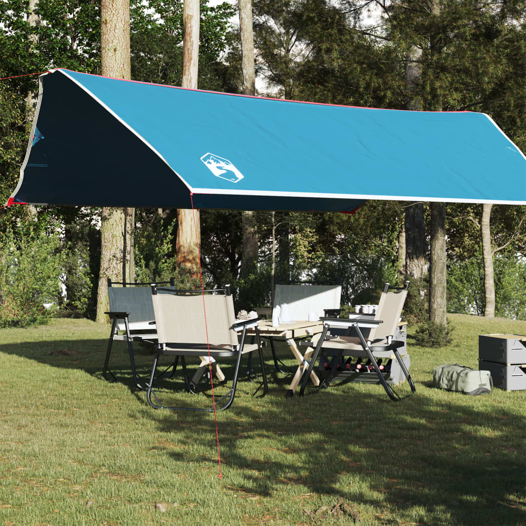 vidaXL Camping Tarp Blue 500x294 cm Waterproof