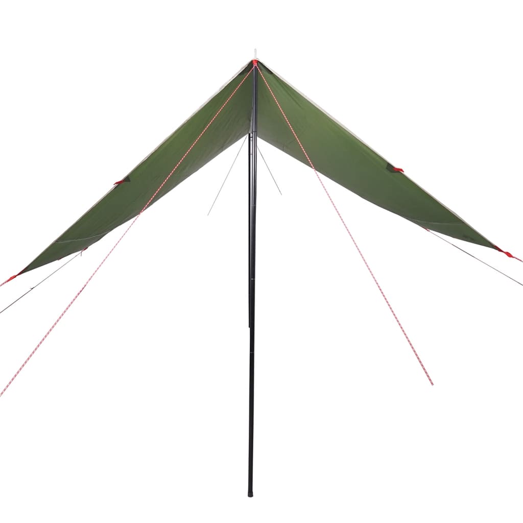 vidaXL Camping Tarp Green 430x380x210 cm Waterproof