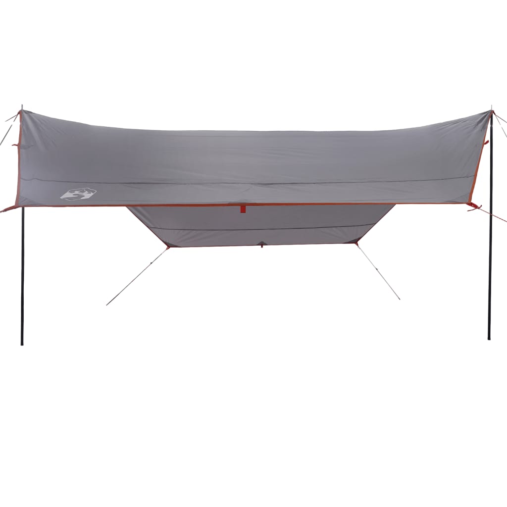 vidaXL Camping Tarp Orange 430x380x210 cm Waterproof