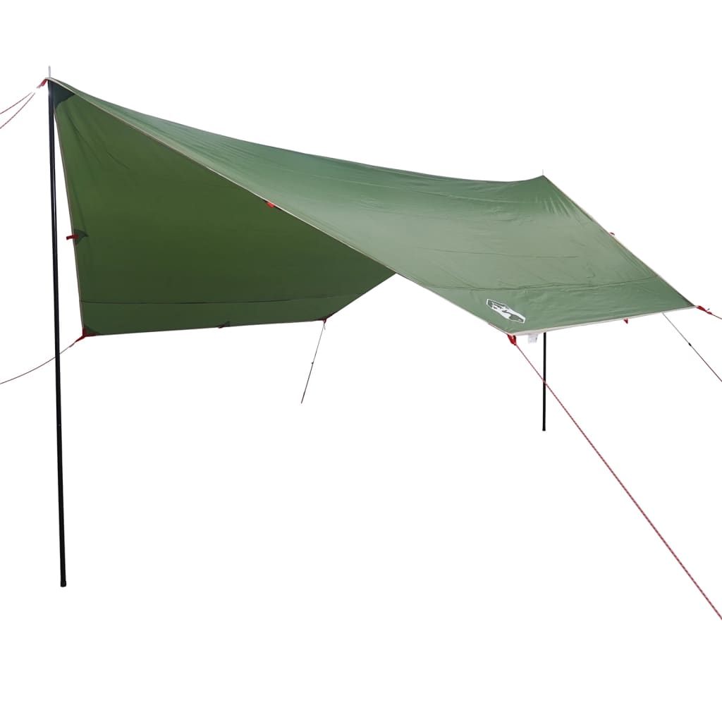 vidaXL Camping Tarp Green 430x380x210 cm Waterproof