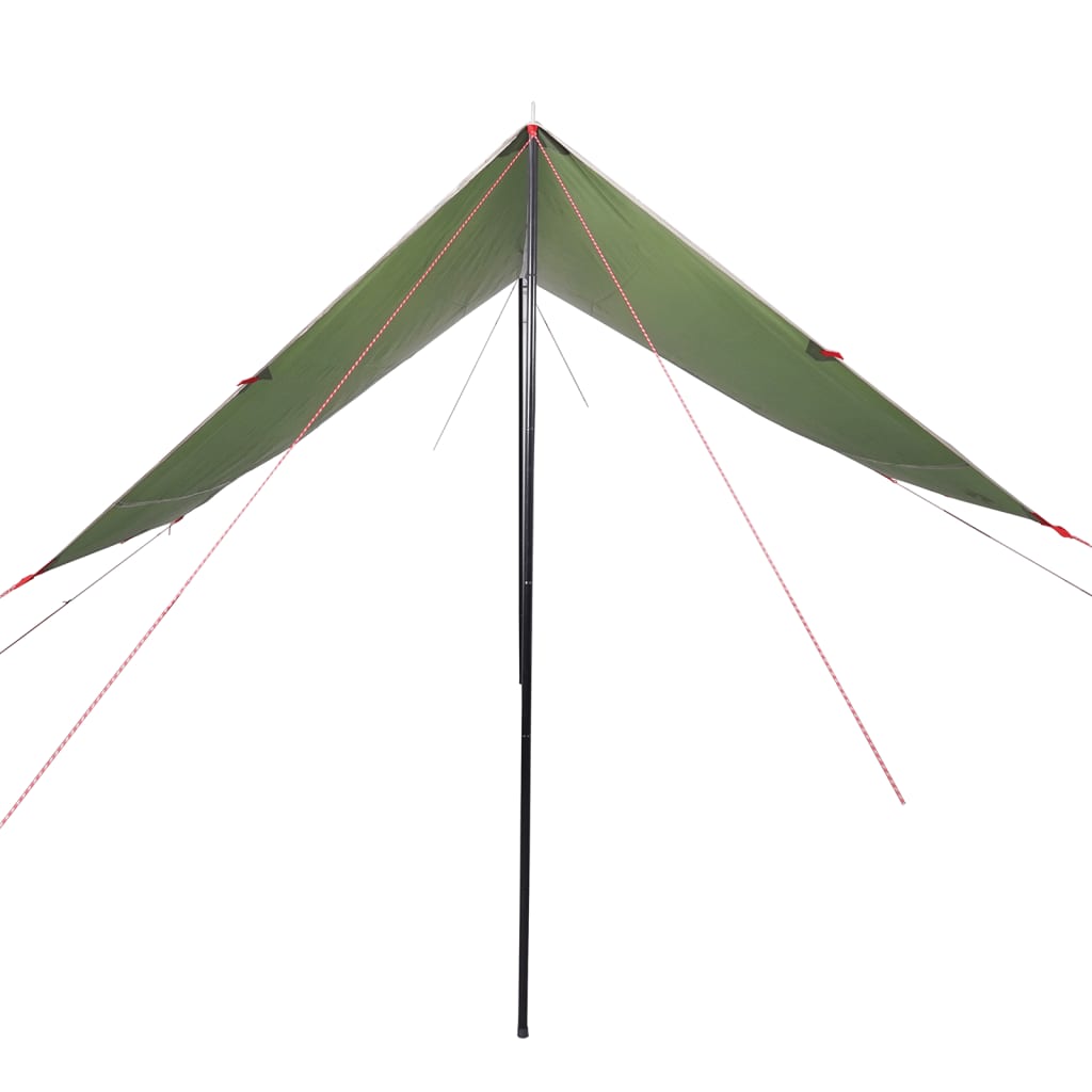 vidaXL Camping Tarp Green 430x380x210 cm Waterproof