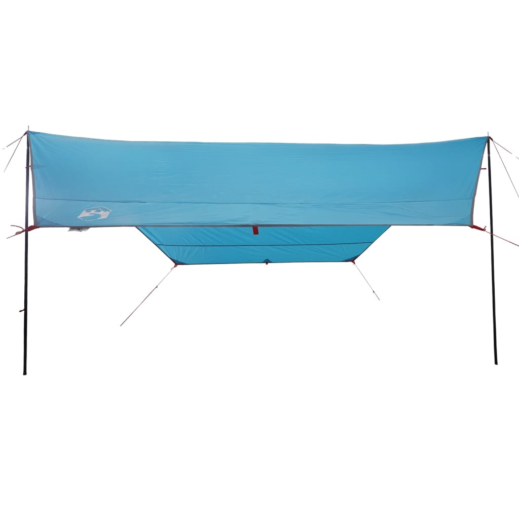 vidaXL Camping Tarp Blue 430x380x210 cm Waterproof