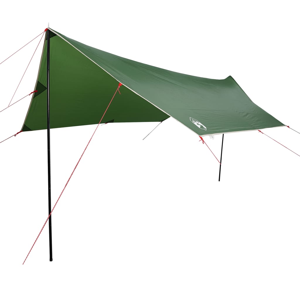 vidaXL Camping Tarp Green 460x305x210 cm Waterproof