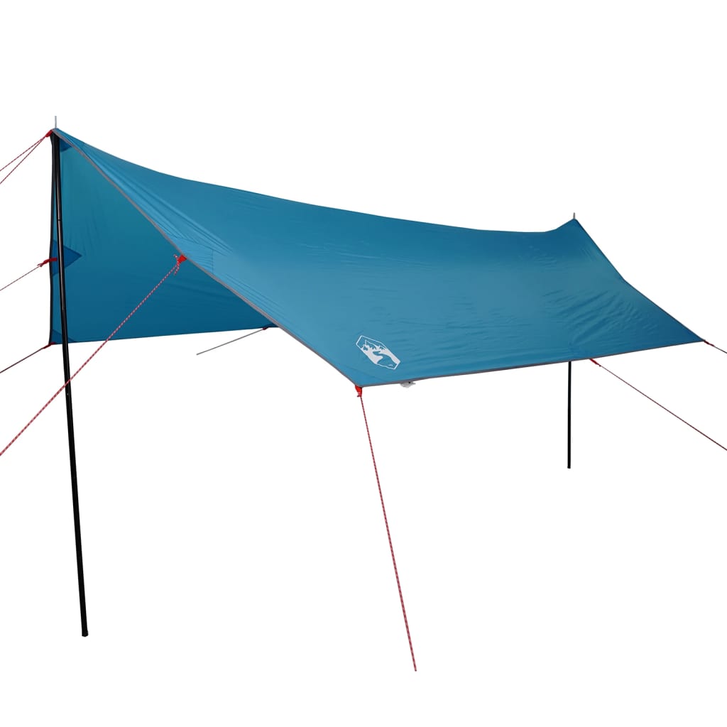 vidaXL Camping Tarp Blue 460x305x210 cm Waterproof