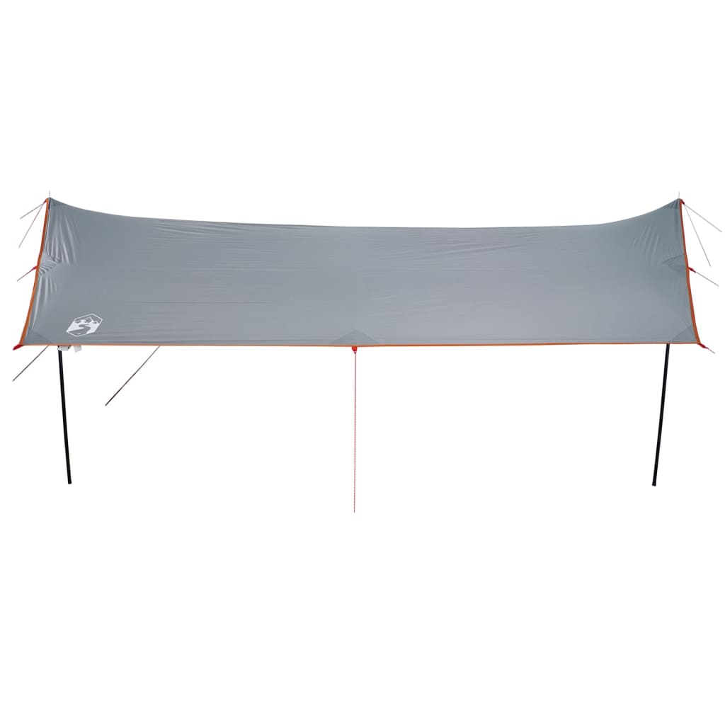 vidaXL Camping Tarp Orange 460x305x210 cm Waterproof