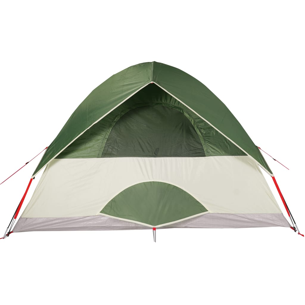 vidaXL Camping Tent Dome 2-Person Green Waterproof