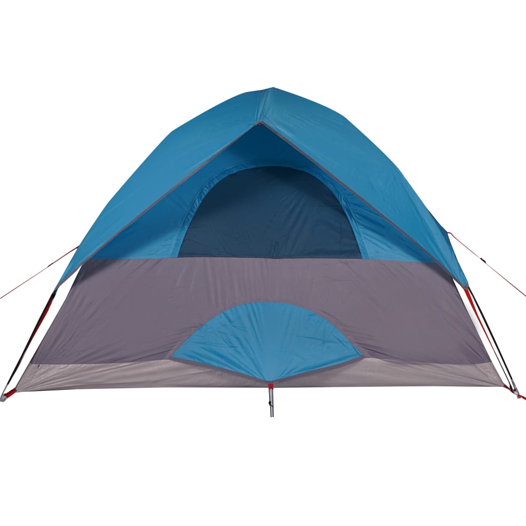 vidaXL Camping Tent Dome 2-Person Blue Waterproof