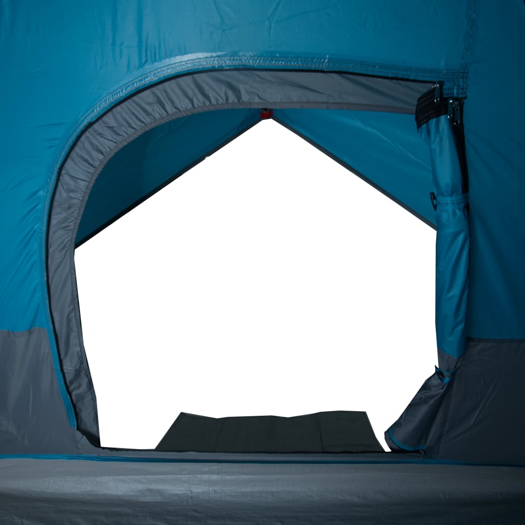 vidaXL Camping Tent Dome 2-Person Blue Waterproof