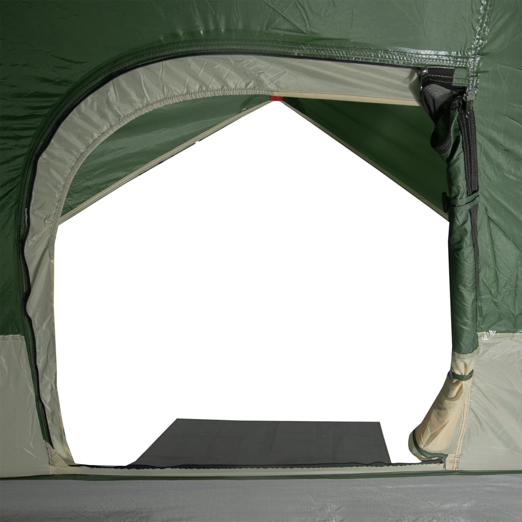 vidaXL Camping Tent Dome 3-Person Green Waterproof