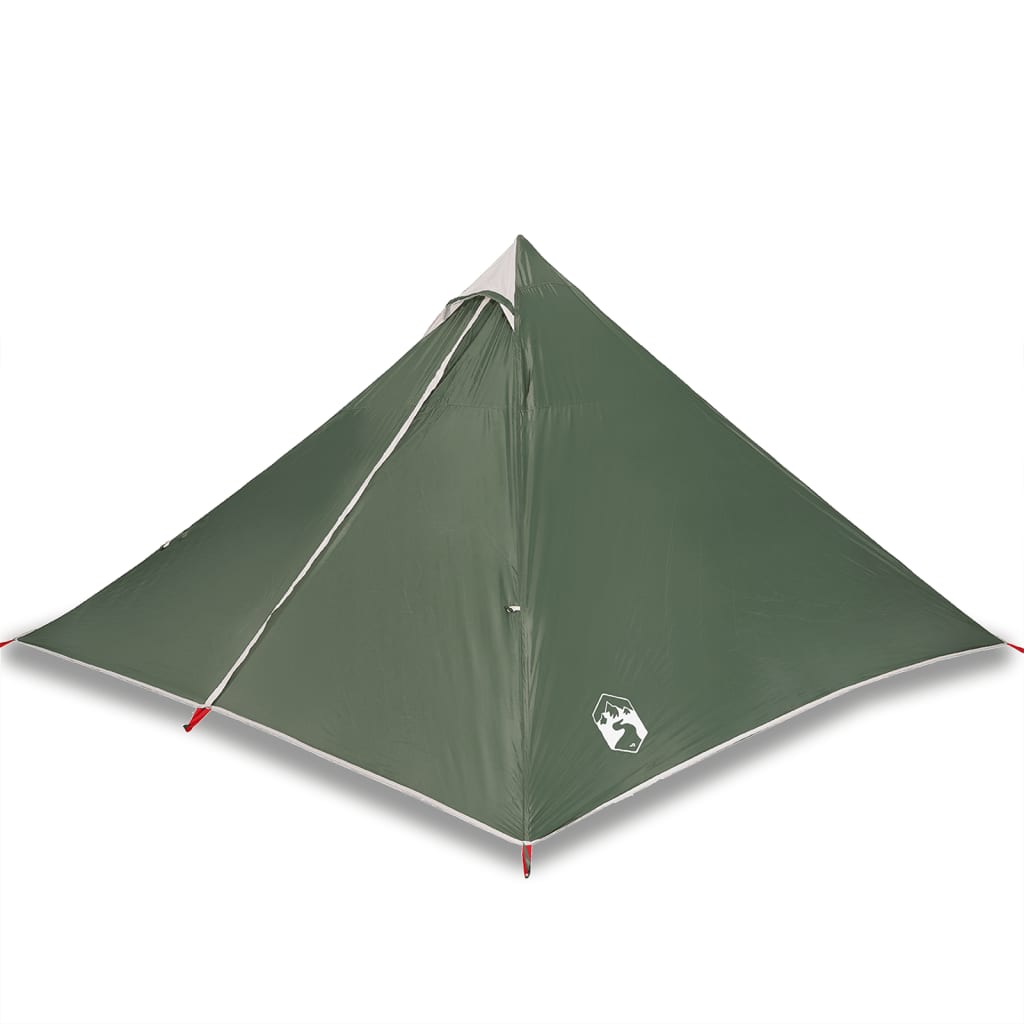 vidaXL Family Tent Tipi 7-Person Green Waterproof