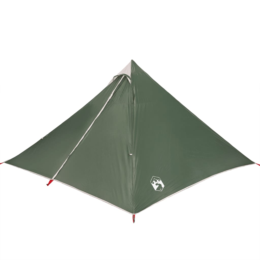 vidaXL Family Tent Tipi 7-Person Green Waterproof