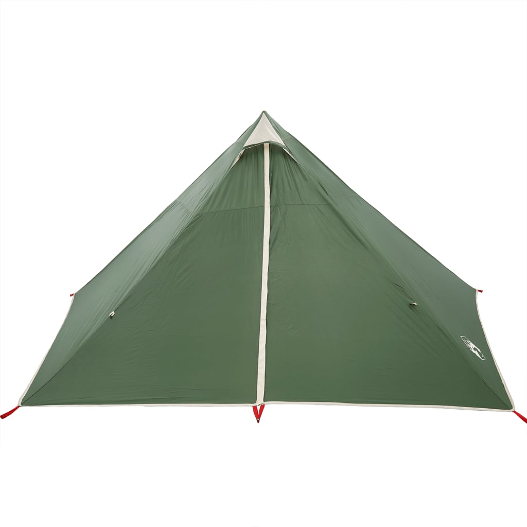 vidaXL Family Tent Tipi 7-Person Green Waterproof