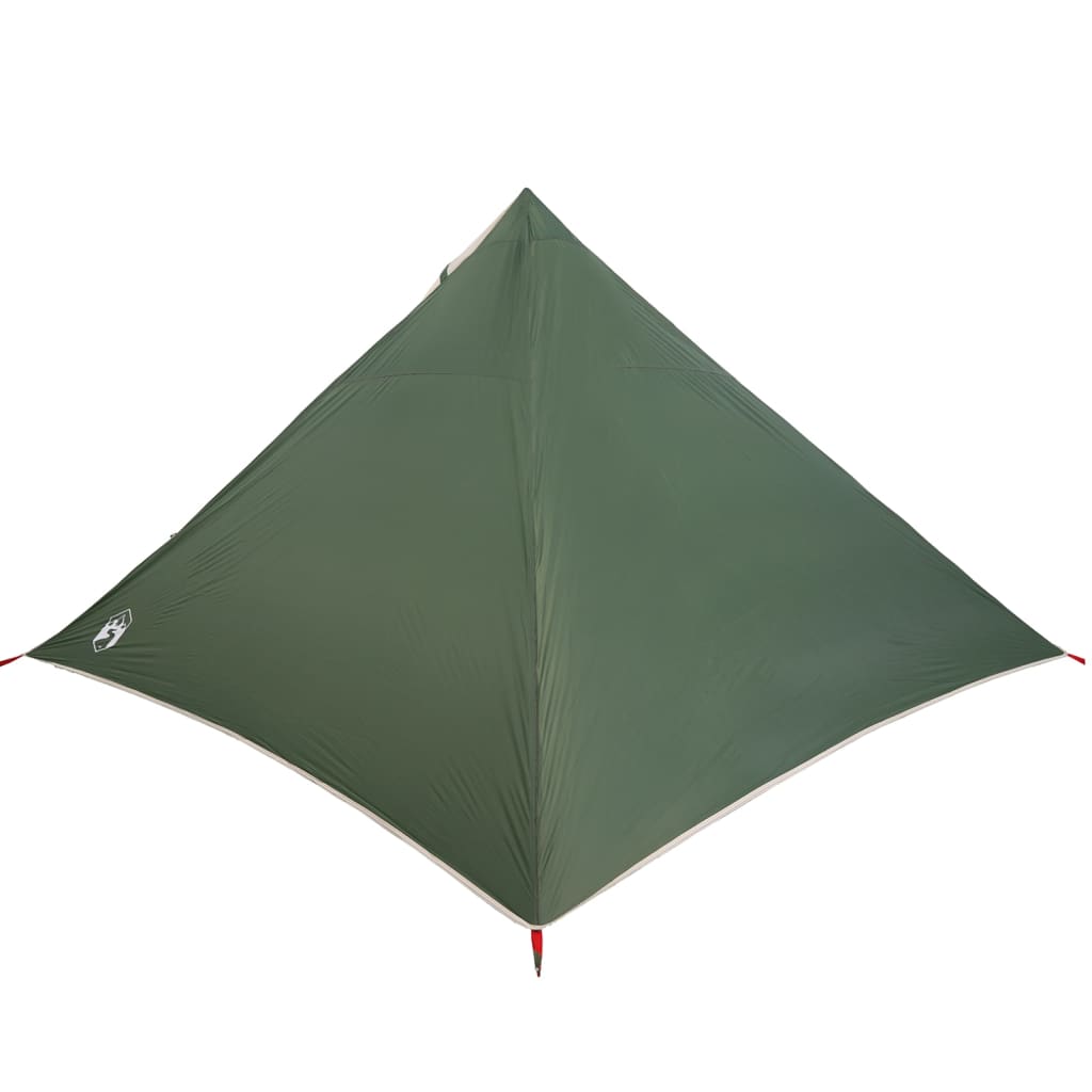 vidaXL Family Tent Tipi 7-Person Green Waterproof