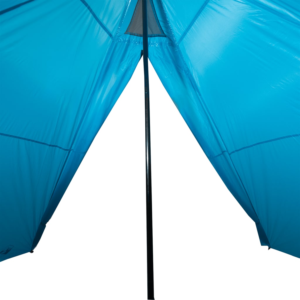 vidaXL Family Tent Tipi 7-Person Blue Waterproof