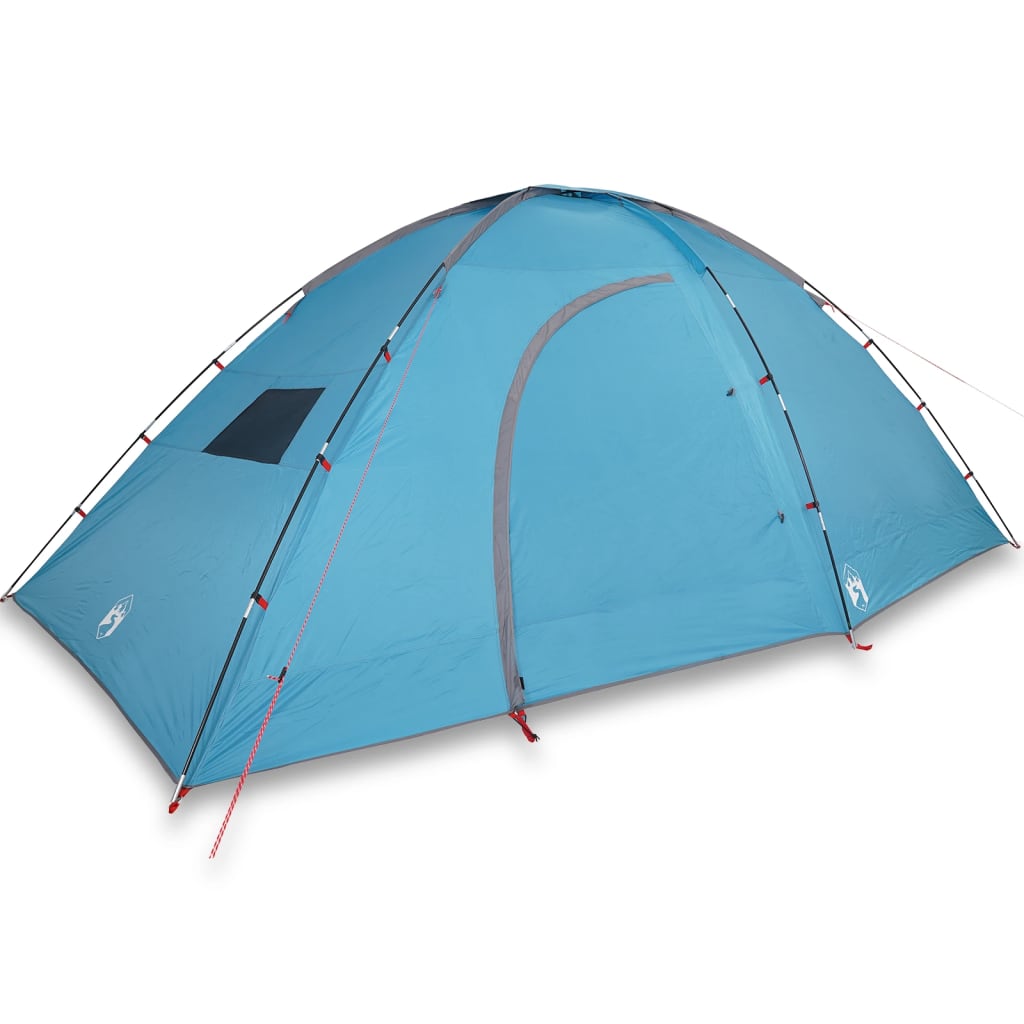 vidaXL Camping Tent 8-Person Blue Waterproof