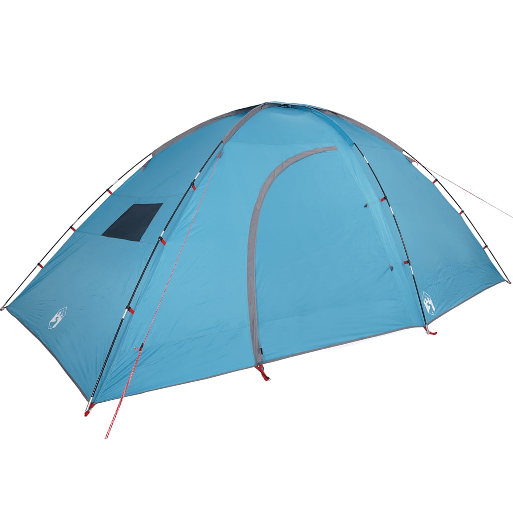 vidaXL Camping Tent 8-Person Blue Waterproof