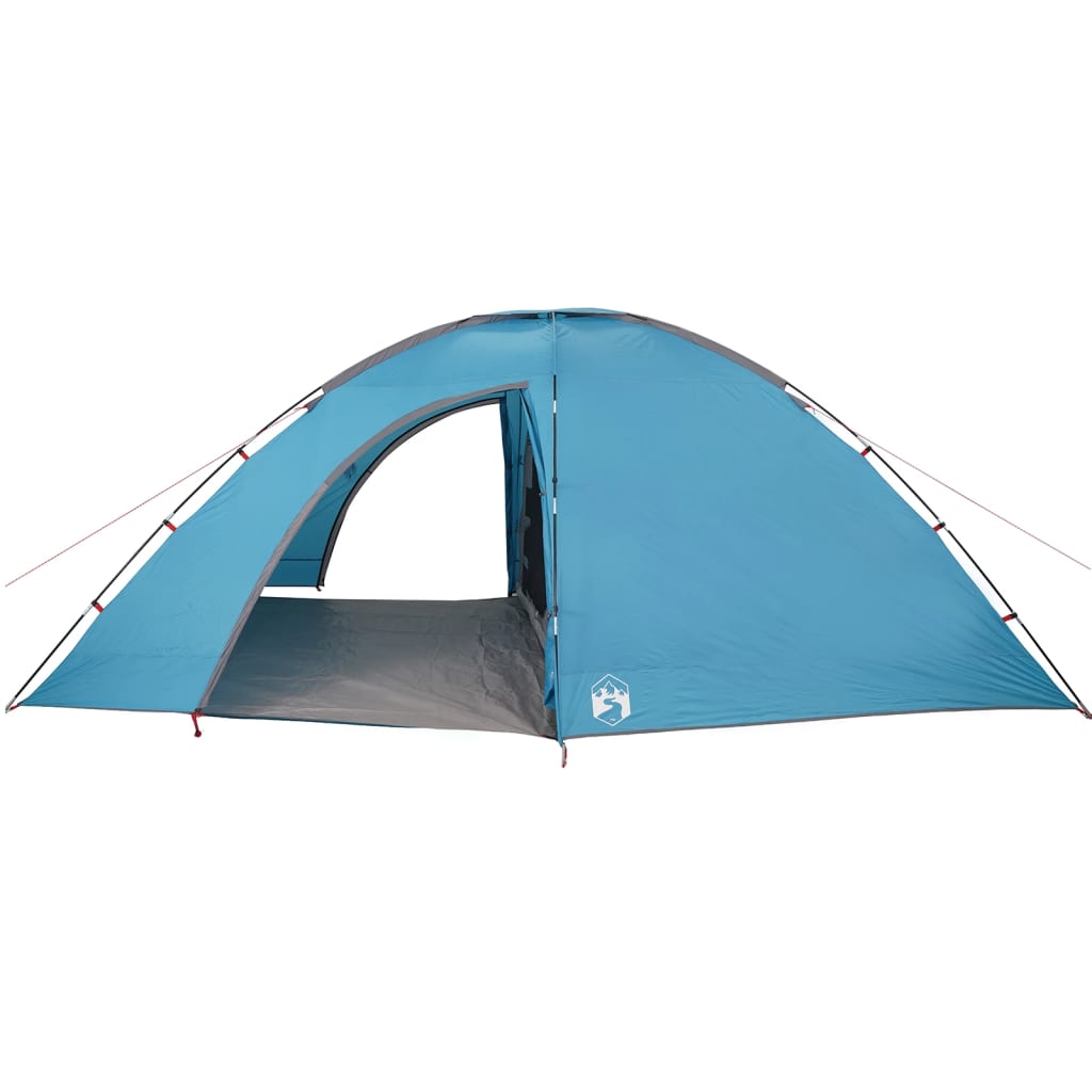 vidaXL Camping Tent 8-Person Blue Waterproof