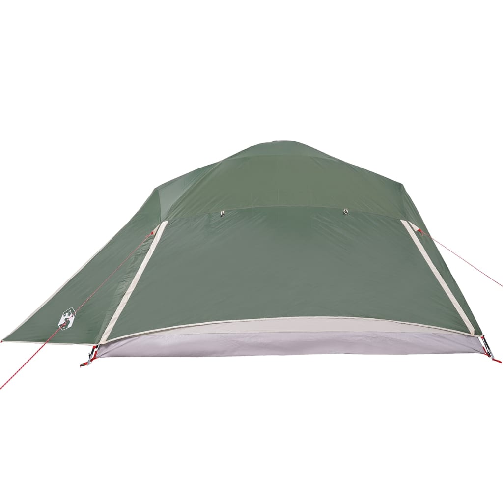 vidaXL Camping Tent Dome 4-Person Green Waterproof