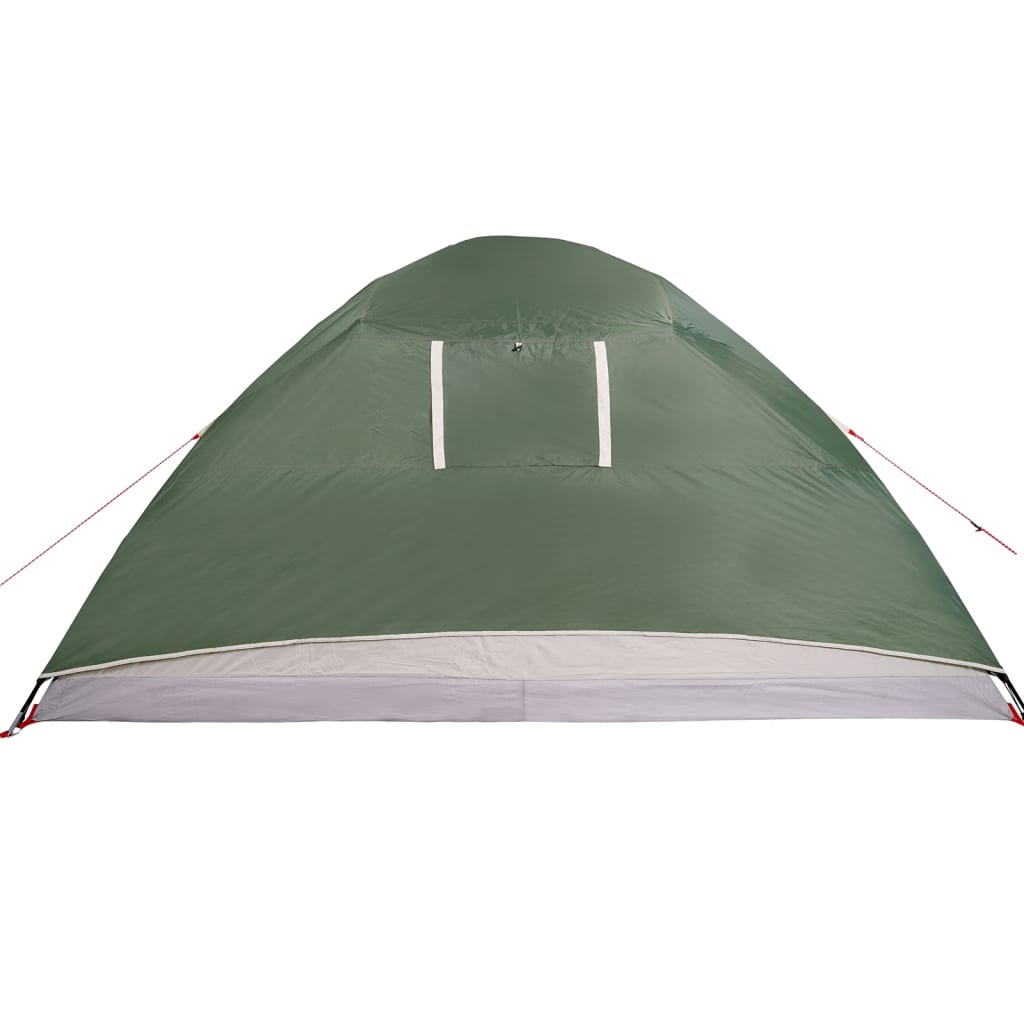 vidaXL Family Tent Dome 6-Person Green Waterproof