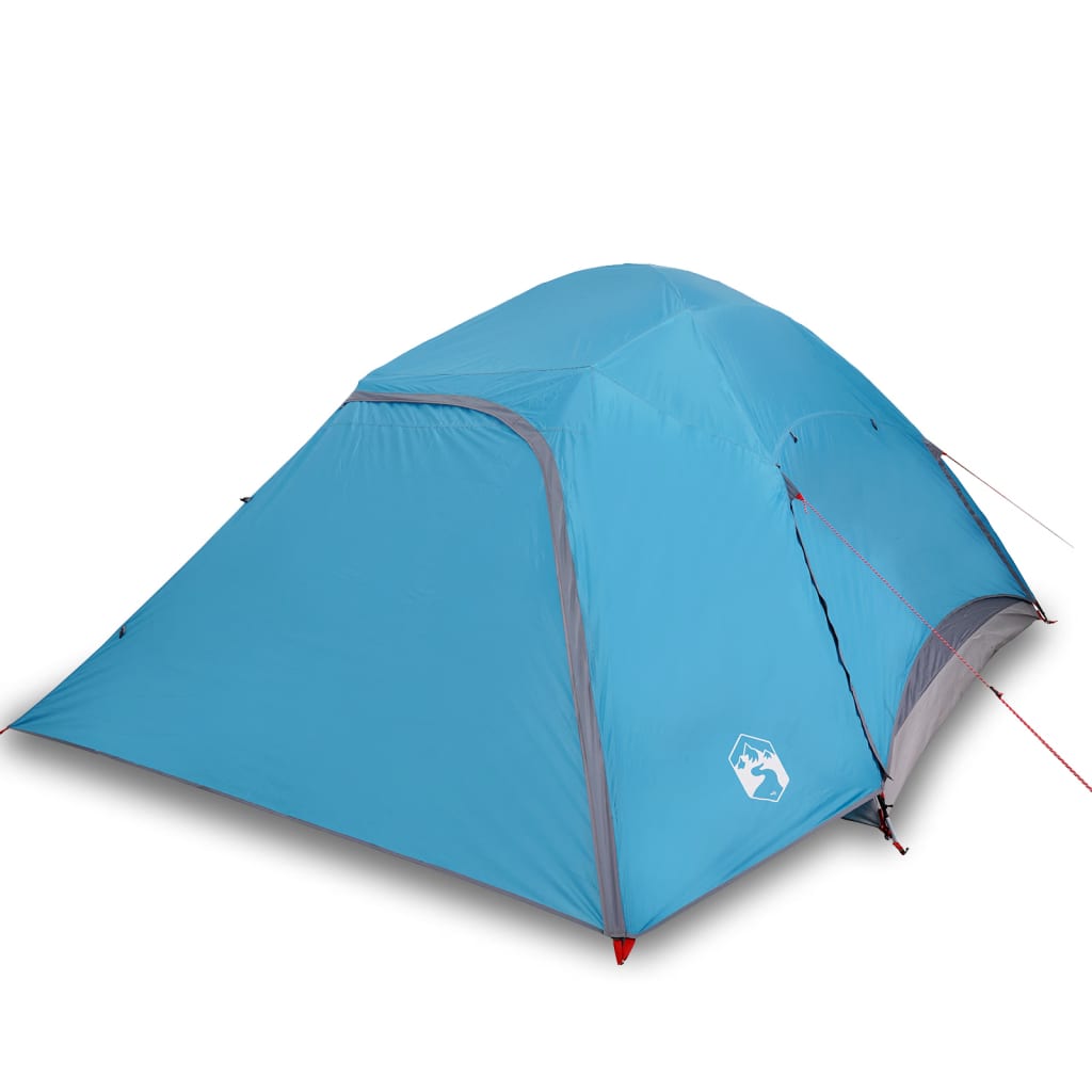 vidaXL Family Tent Dome 6-Person Blue Waterproof