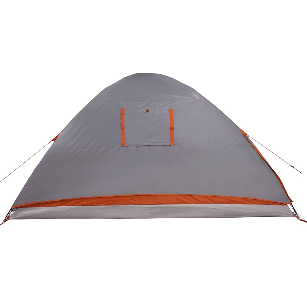 vidaXL Family Tent Dome 6-Person Grey Waterproof