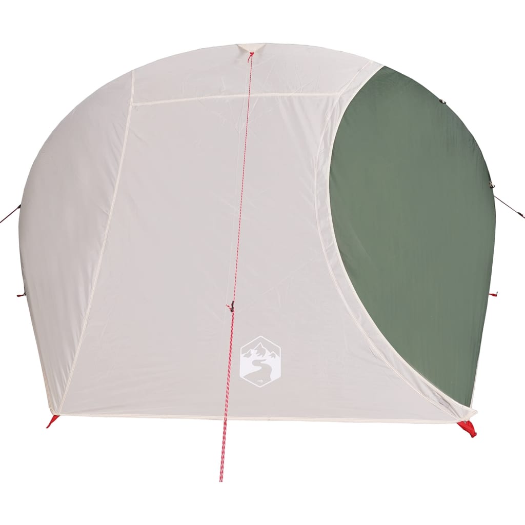 vidaXL Camping Tent Dome 4-Person Green Waterproof