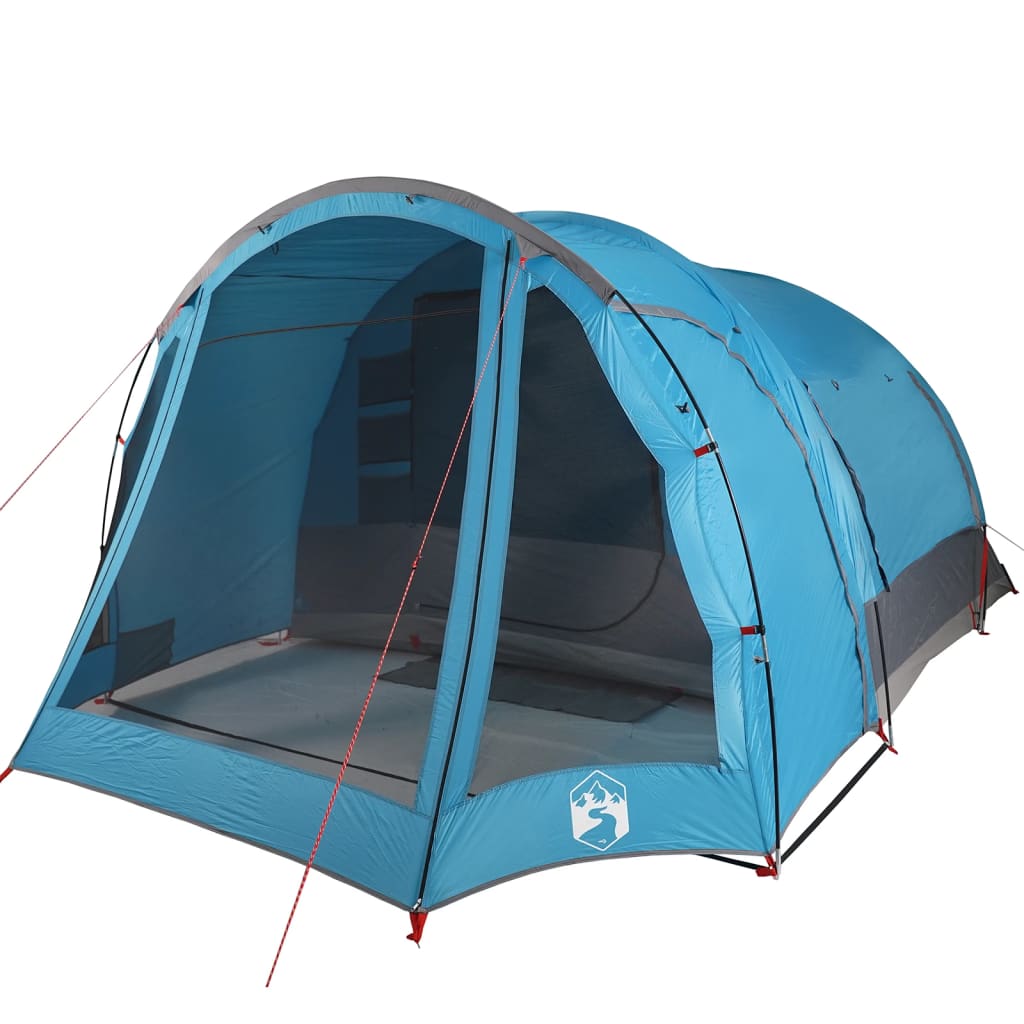 vidaXL Family Tent 6-Person Blue Waterproof