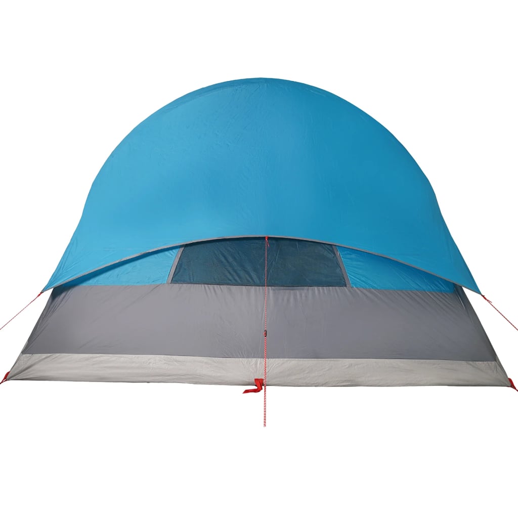 vidaXL Family Tent Tunnel 8-Person Blue Waterproof