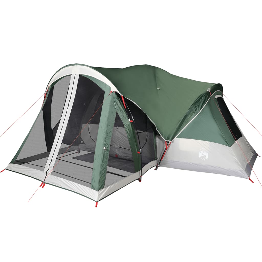 vidaXL Family Tent Tipi 8-Person Green Waterproof