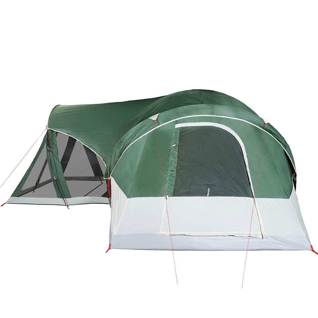 vidaXL Family Tent Tipi 8-Person Green Waterproof