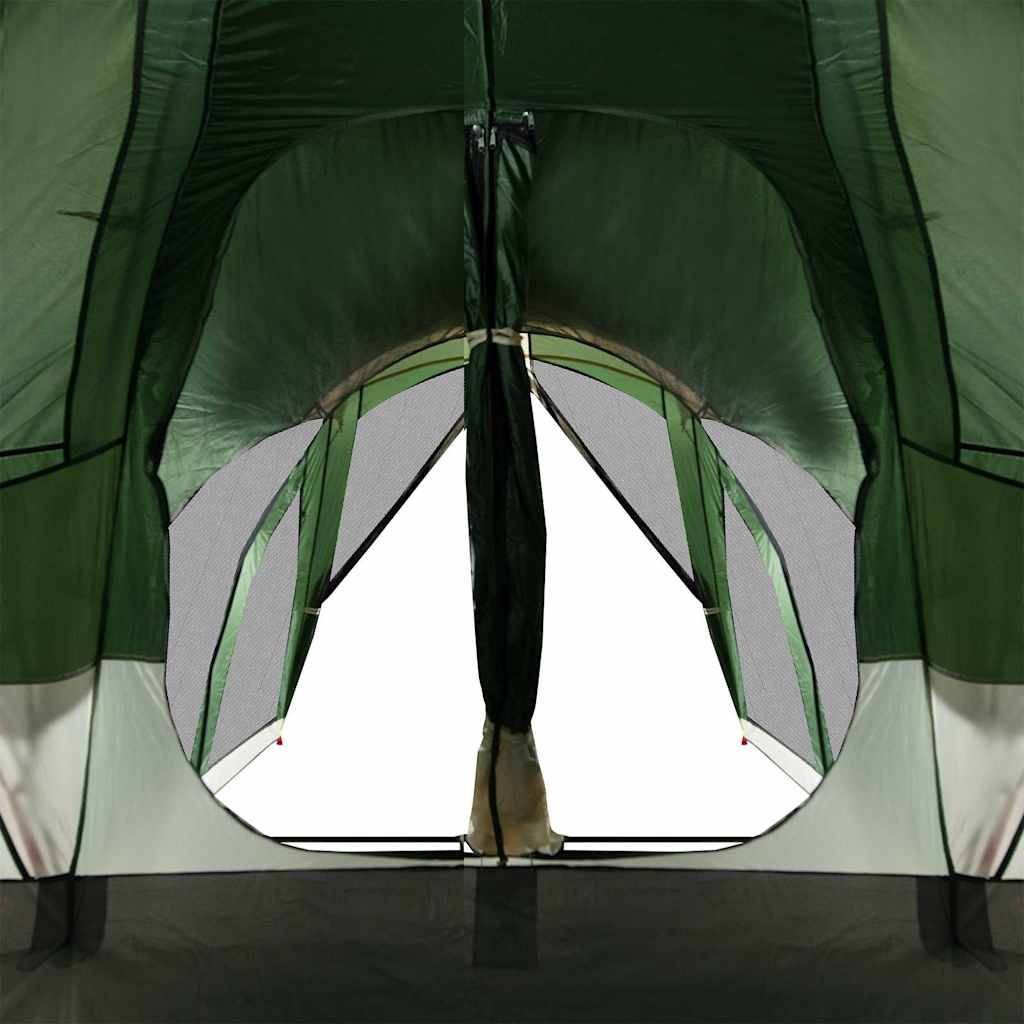 vidaXL Family Tent Tipi 8-Person Green Waterproof