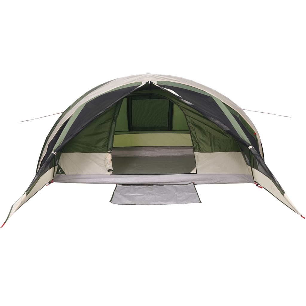 vidaXL Family Tent Cabin 6-Person Green Waterproof